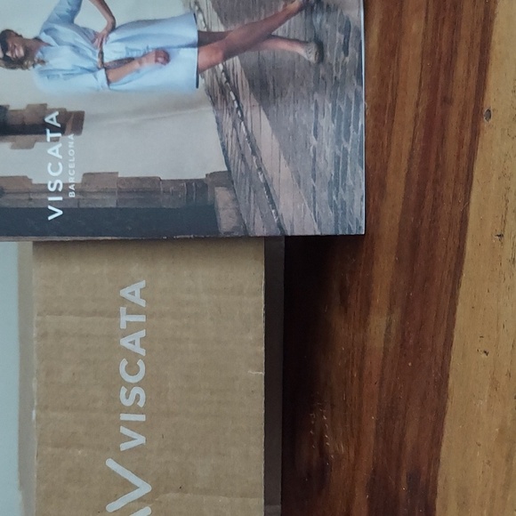 Viscata Marquesa Suede Upper Jute Espadrille Wedge Heels Garnet Size 42 EU 10 US - Picture 11 of 12